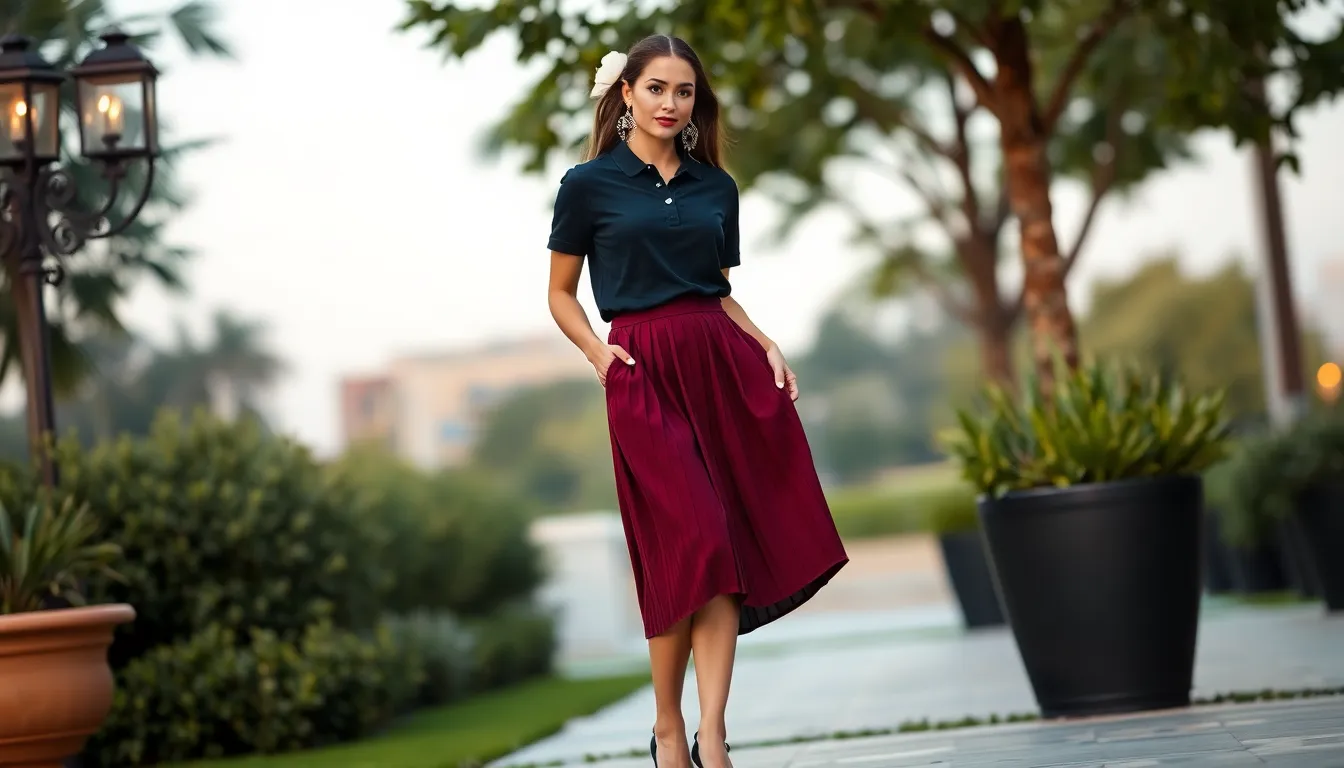 25 Chic Black Polo Shirt Outfit Ideas Every Woman Needs to Try in 2025 3