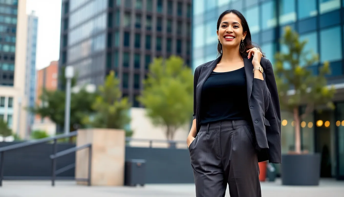 25 Stylish Black Shirt Outfits for Women: Casual Looks That Always Work 3