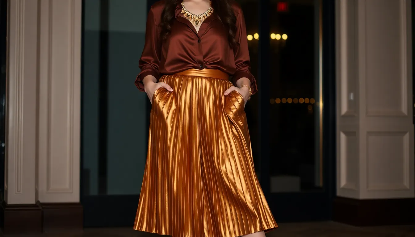 50+ Brown Shirt Outfits Women Love: Style Tips for Every Season & Occasion 3