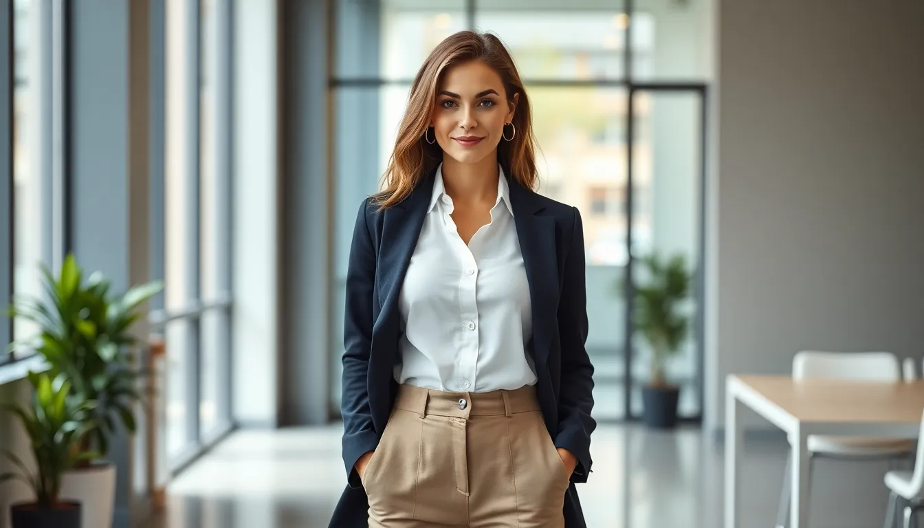 15 Chic Cropped Button Up Shirt Outfit Ideas for Every Occasion 3