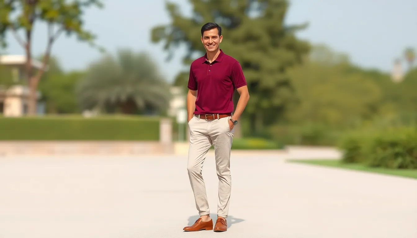 25 Maroon Shirt Outfit Ideas for Men: Style Guide & Outfit Combinations 3