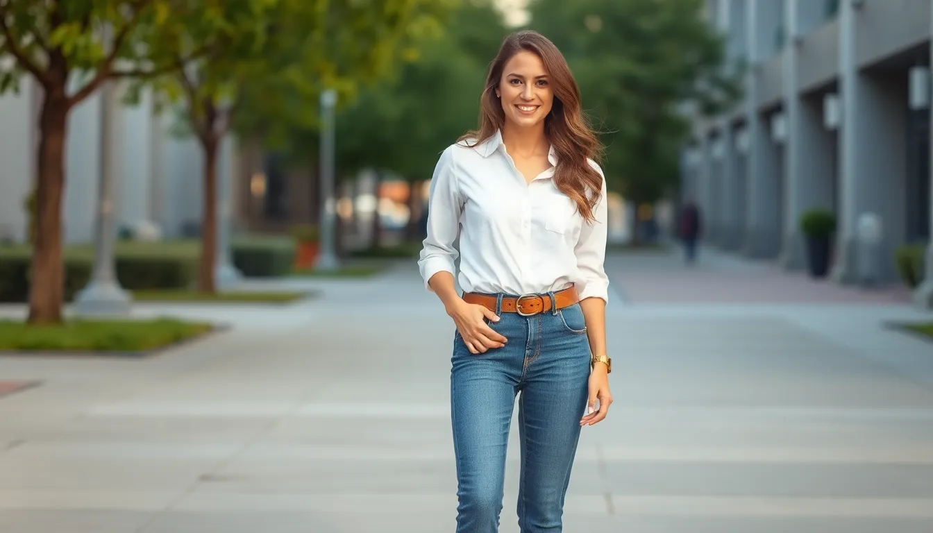 25 White Button Down Shirt Outfit Ideas That Actually Look Expensive 4 25 White Button Down Shirt Outfit Ideas That Actually Look Expensive 3
