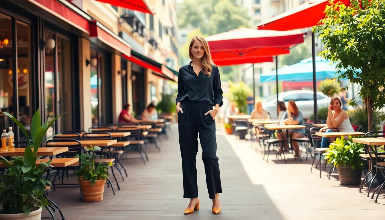 25 Stylish Black Shirt Outfits for Women: Casual Looks That Always Work 5
