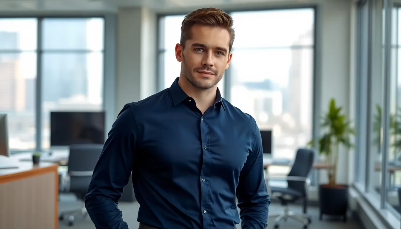 Navy Blue Shirt Outfit Ideas for Men: 15 Stylish Ways to Wear This Classic Staple 5