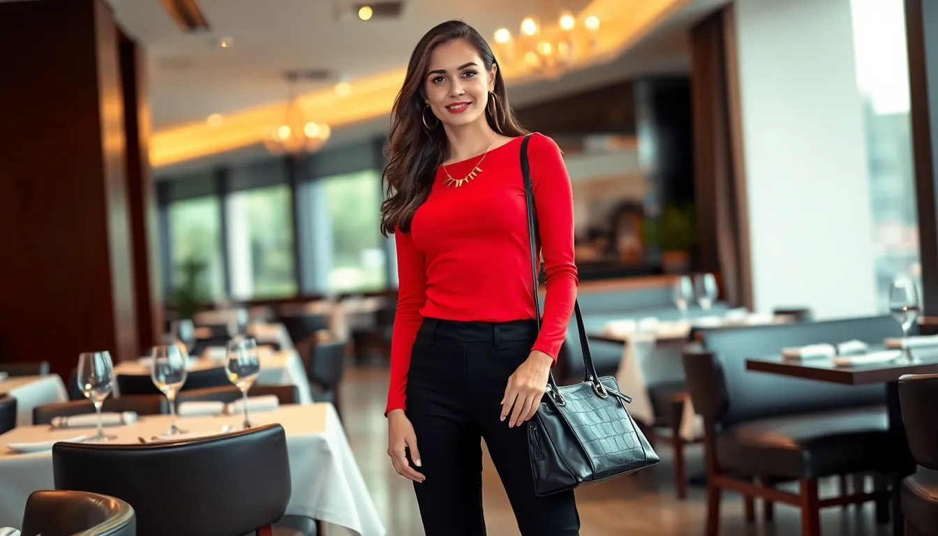 15 Stylish Red Long Sleeve Shirt Outfit Ideas That Actually Work (2025 Guide) 5