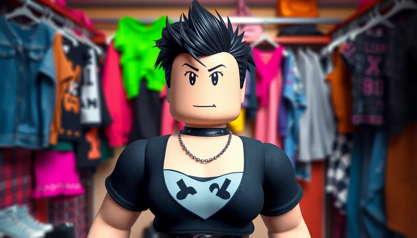 Best Roblox T-Shirt Y2K Black Emo Crop Top Designs & Where to Find Them 5