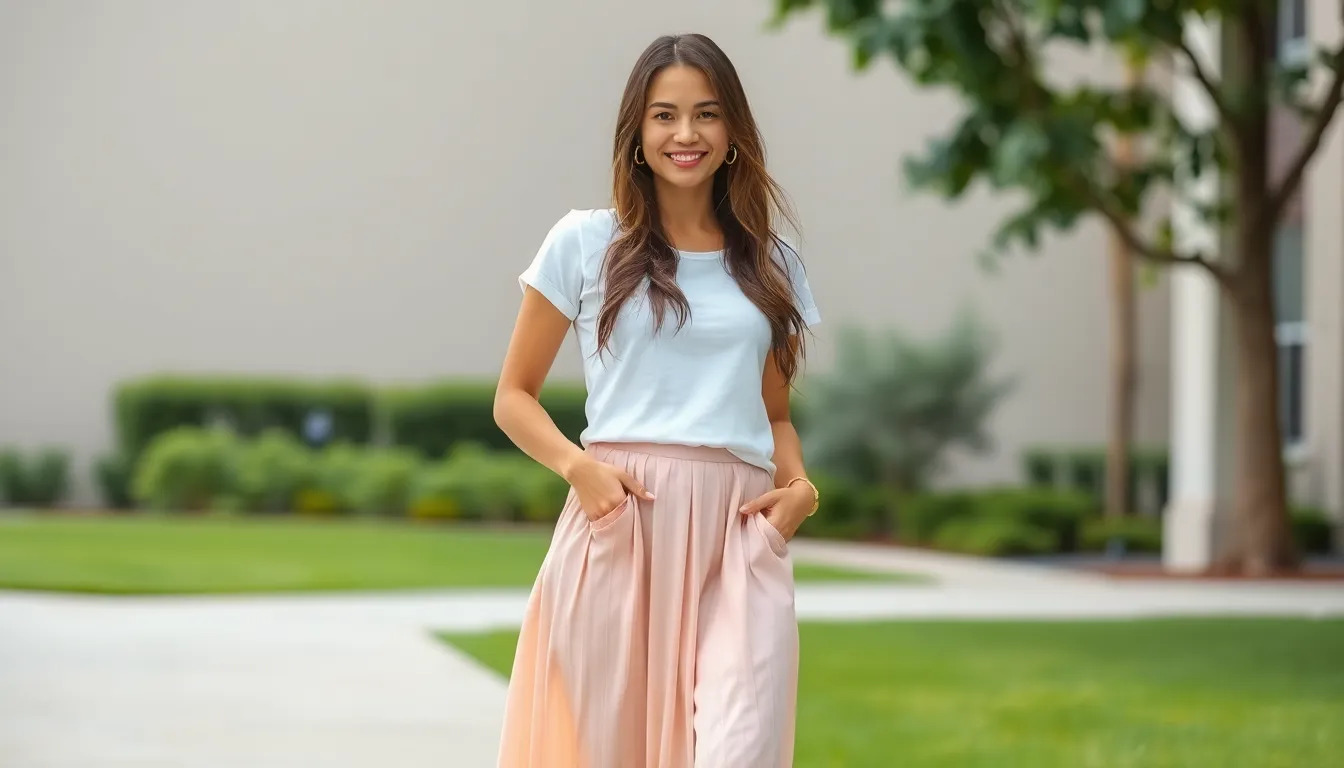 50 Chic White T Shirt Outfit Ideas That'll Transform Your Wardrobe 6 50 Chic White T Shirt Outfit Ideas That'll Transform Your Wardrobe 5