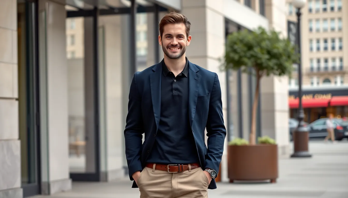 25 Black Polo Shirt Outfit Ideas for Men: Casual to Business Style Guide 7