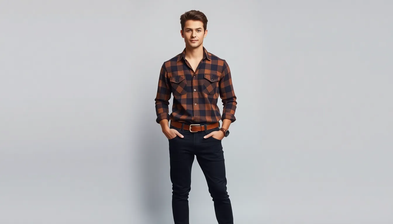 15 Brown Shirt Outfit Ideas for Men: From Casual to Business Professional 7