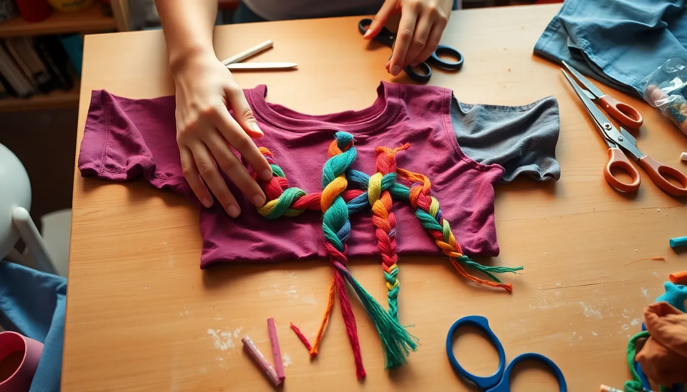 How to Cut Up T Shirt: 15 Easy DIY Techniques for Stylish Makeovers (No Sewing!) 7