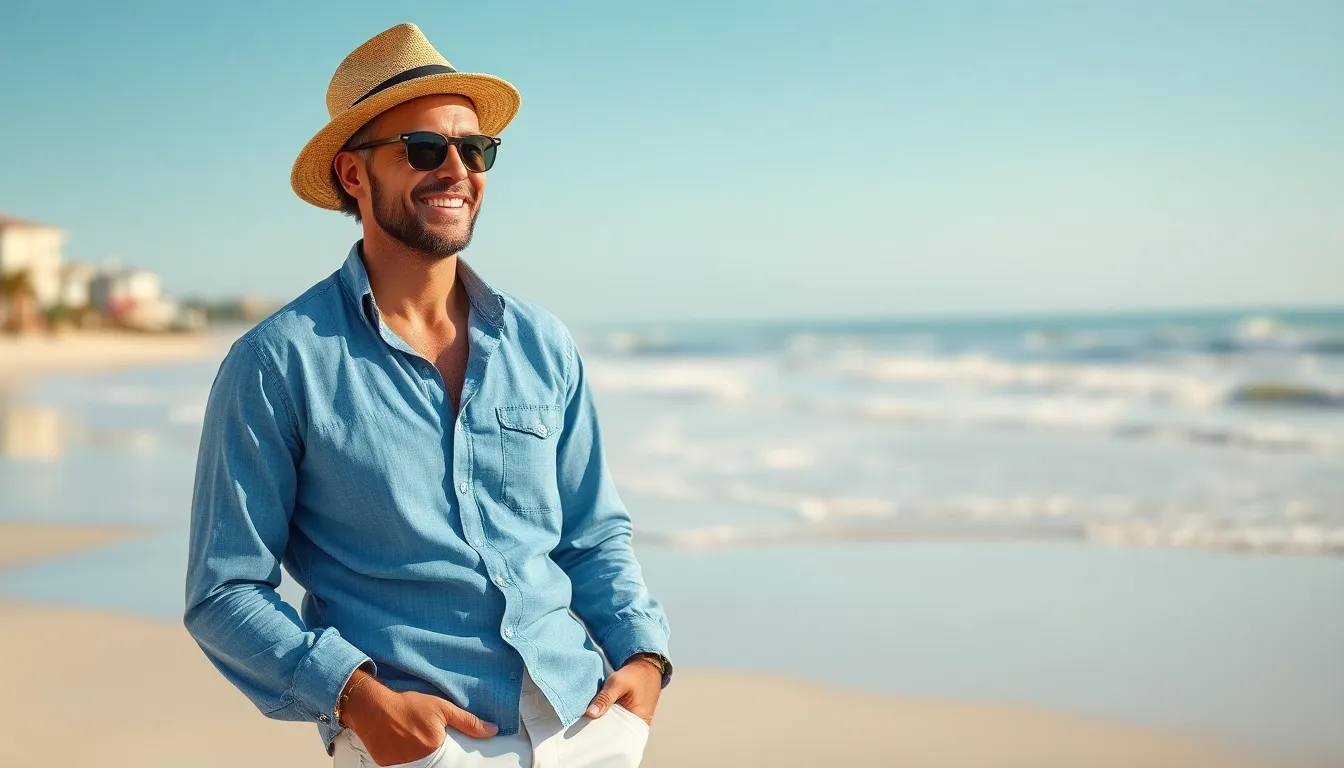 25 Stylish Dark Blue Shirt Outfit Ideas Every Man Should Try in 2025 7