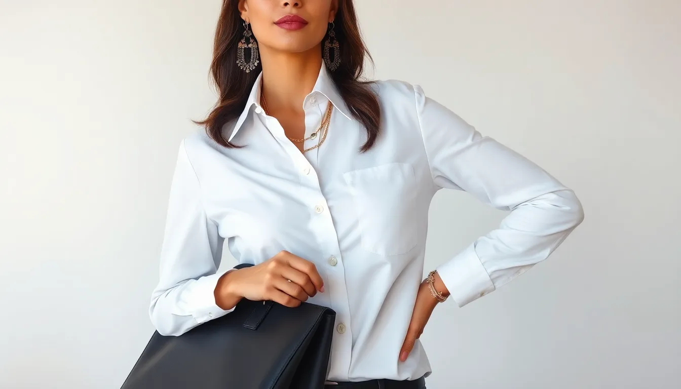 10 Ways to Style a White Shirt: From Office Chic to Weekend Casual 7