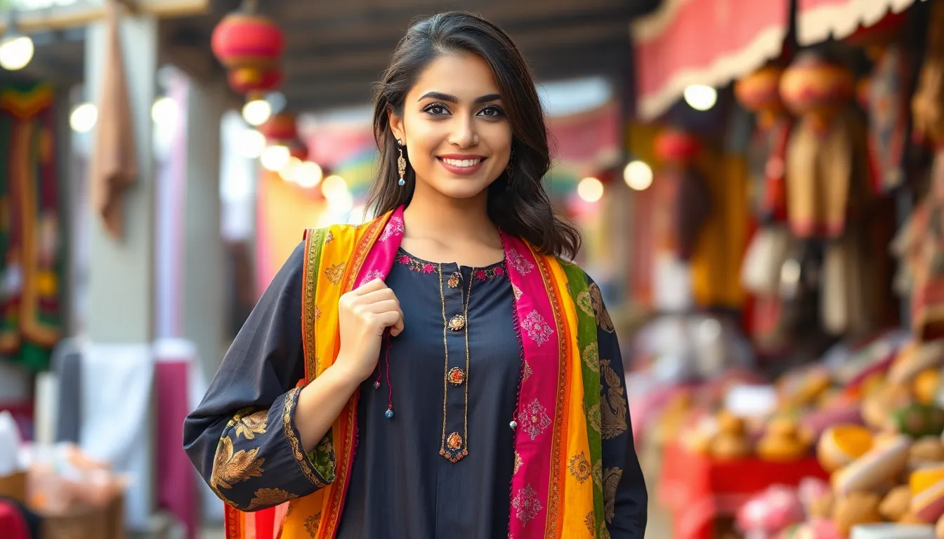 Pakistani Open Shirt Designs: Traditional Elegance Meets Modern Style Trends 2025 8 Pakistani Open Shirt Designs: Traditional Elegance Meets Modern Style Trends 2025 7