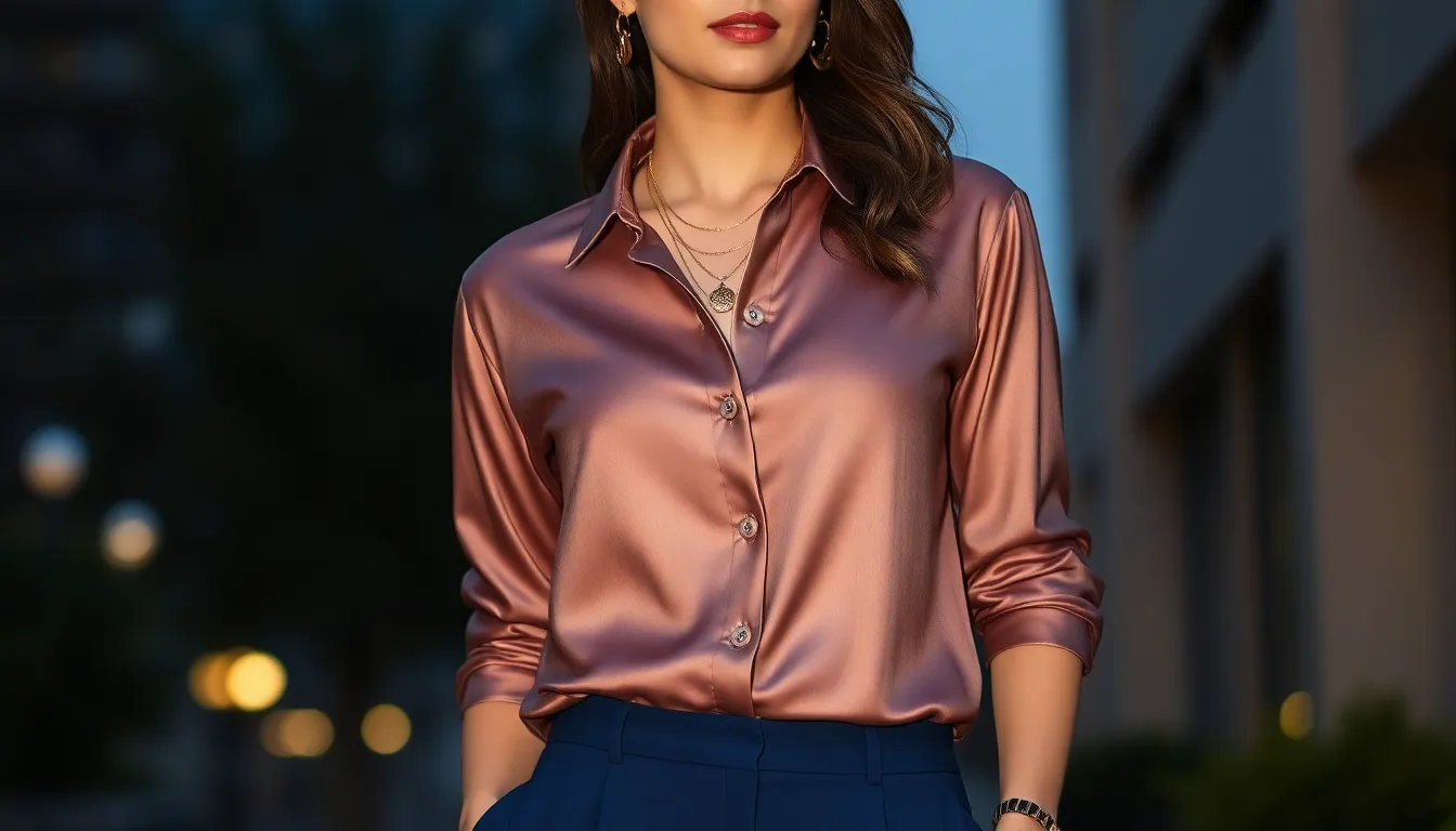 15 Chic Open Shirt Outfit Ideas for Women: From Casual to Elegant Looks 7