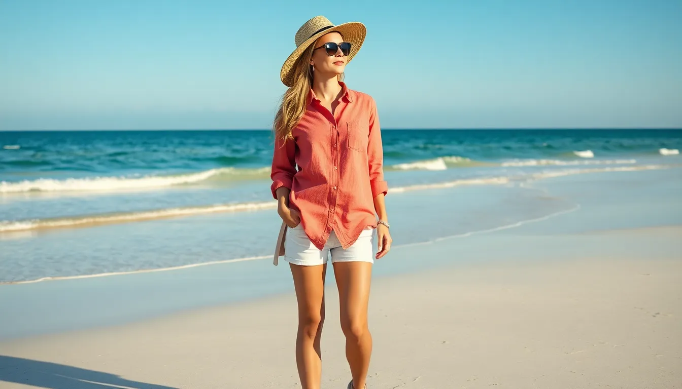 25 Chic Pink Shirt Outfit Ideas for Women That'll Transform Your Wardrobe 7