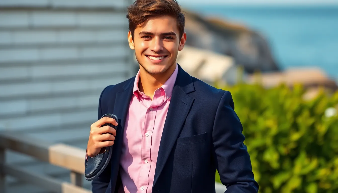 Pink Shirt Outfit Ideas for Men: 25 Stylish Ways to Wear Pink in 2025 7