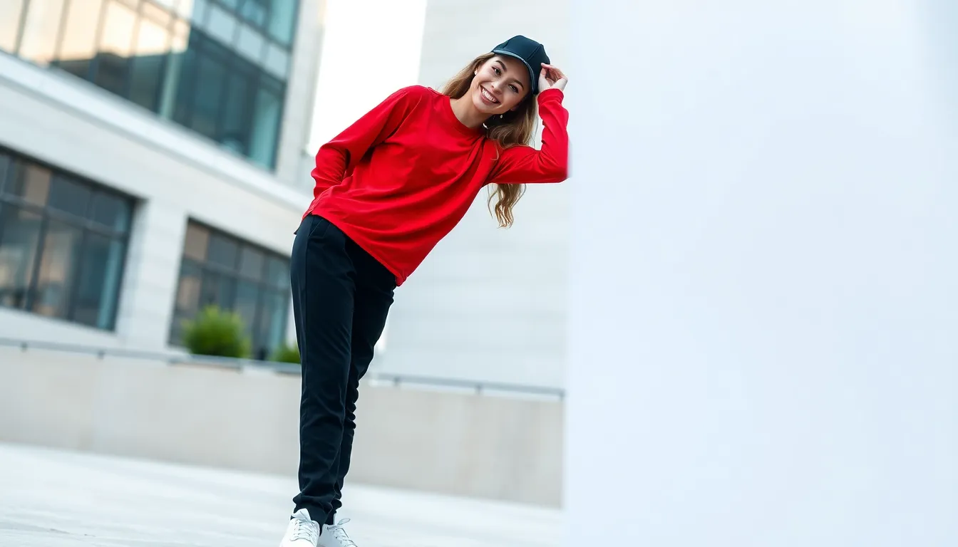 15 Stylish Red Long Sleeve Shirt Outfit Ideas That Actually Work (2025 Guide) 7
