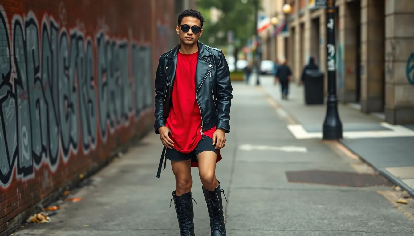 25 Stylish Red T-Shirt Outfit Ideas for Every Occasion (2025 Guide) 7