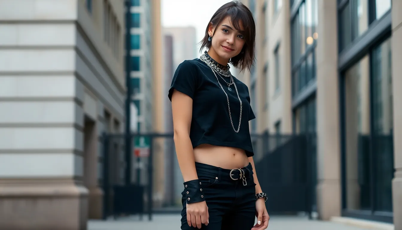 Best Roblox T-Shirt Y2K Black Emo Crop Top Designs & Where to Find Them 7