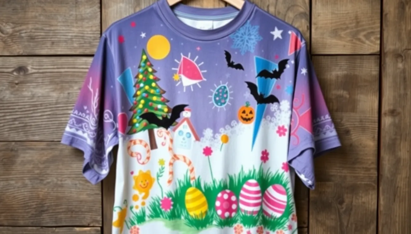 25+ Creative T Shirt Painting Ideas That Transform Plain Tees Into Wearable Art 7