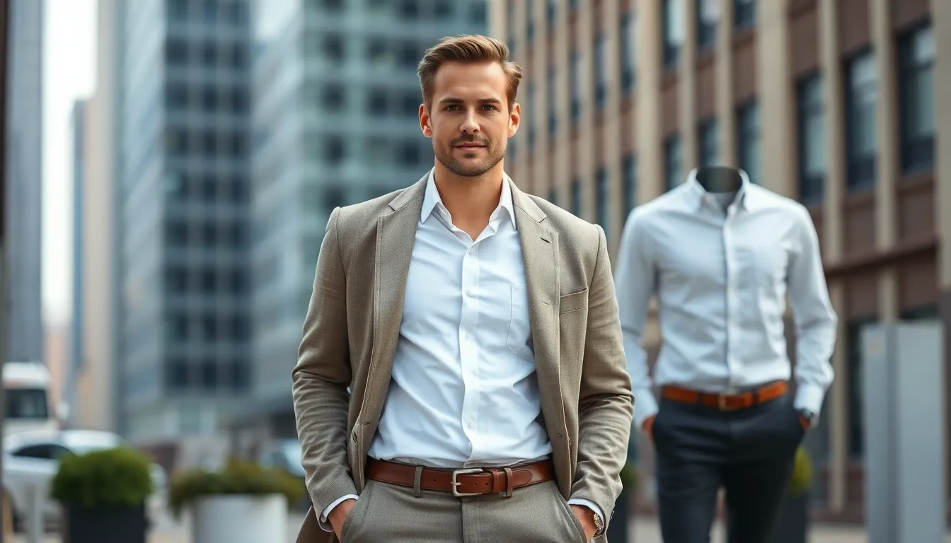 25 White Shirt Outfit Ideas for Men: From Office to Weekend (Style Guide 2025) 7