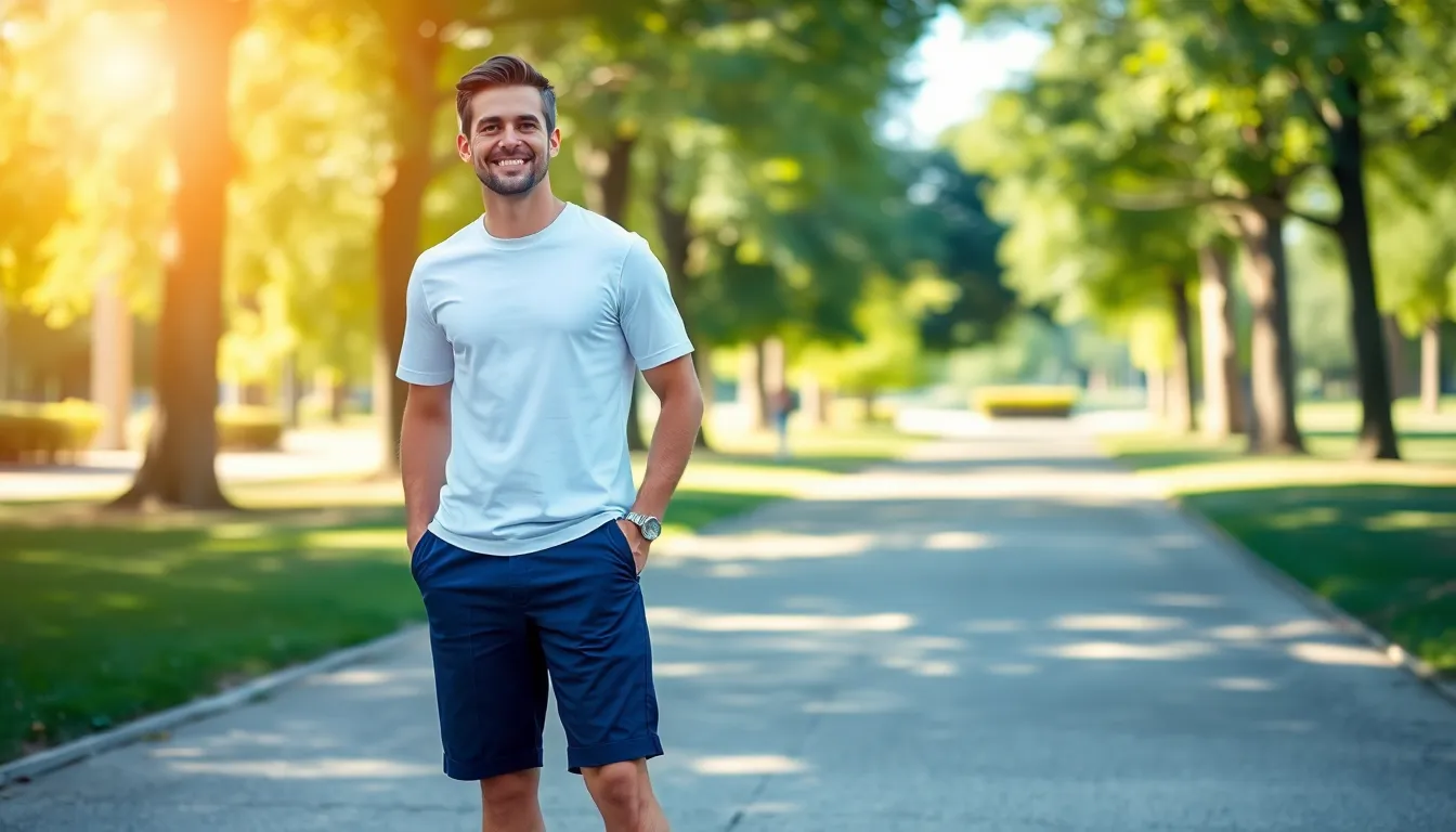 15 Stylish White T-Shirt Outfits for Men: From Casual to Business Ready 7
