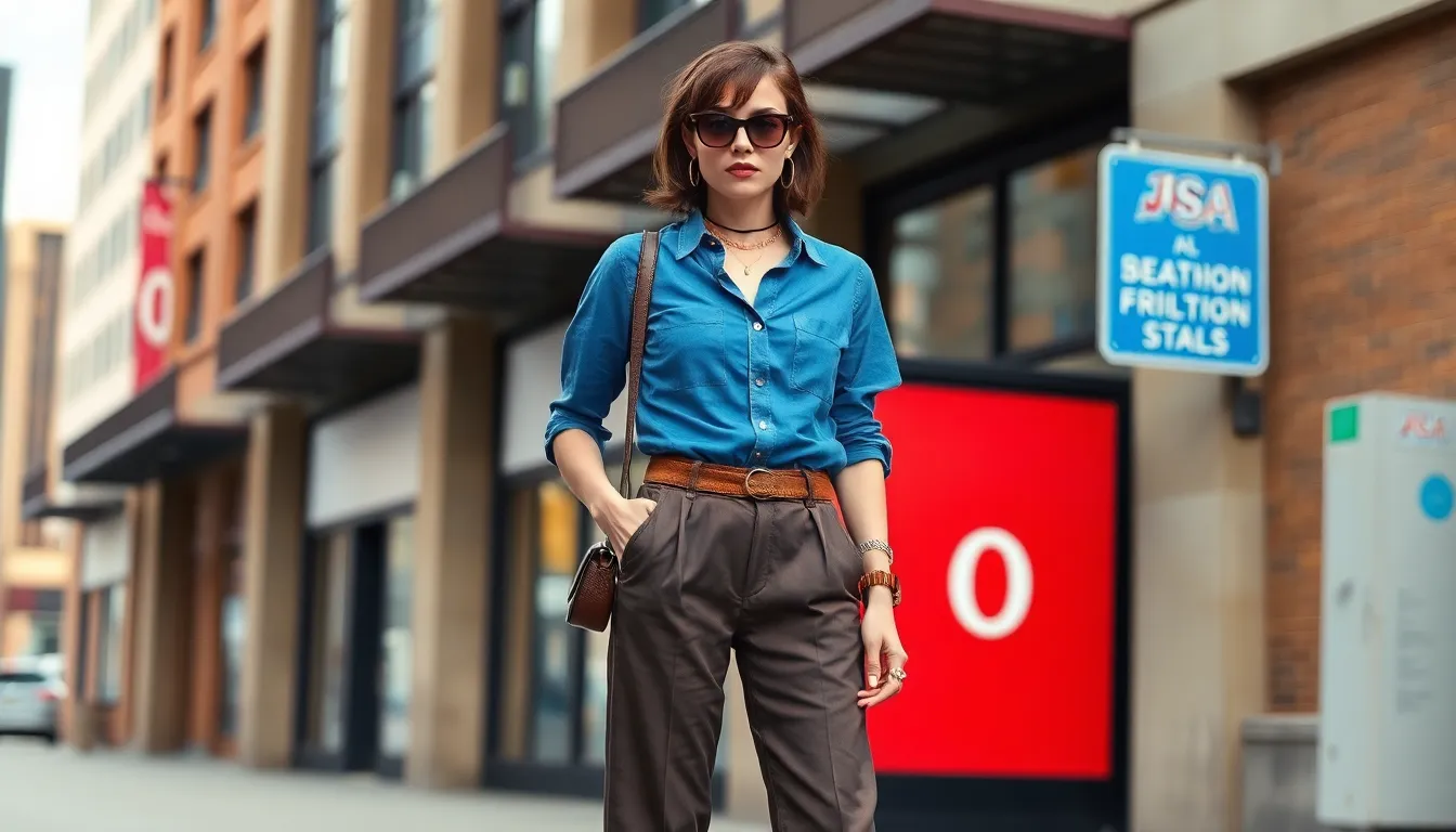 25 Blue Button Up Shirt Outfit Ideas That Work for Every Occasion 9
