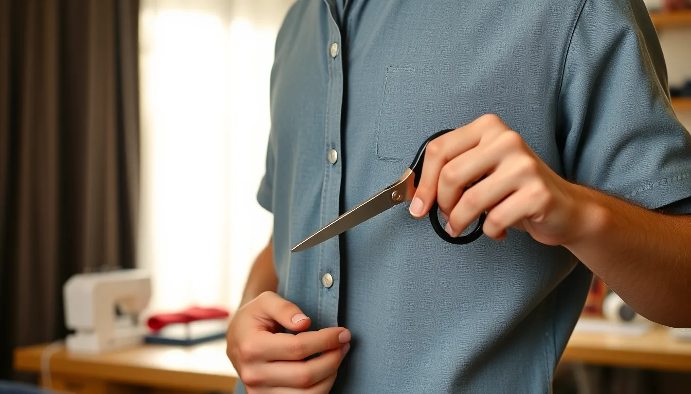 How to Cut a Shirt: 7 Easy DIY Methods for Beginners (Step-by-Step Guide) 9
