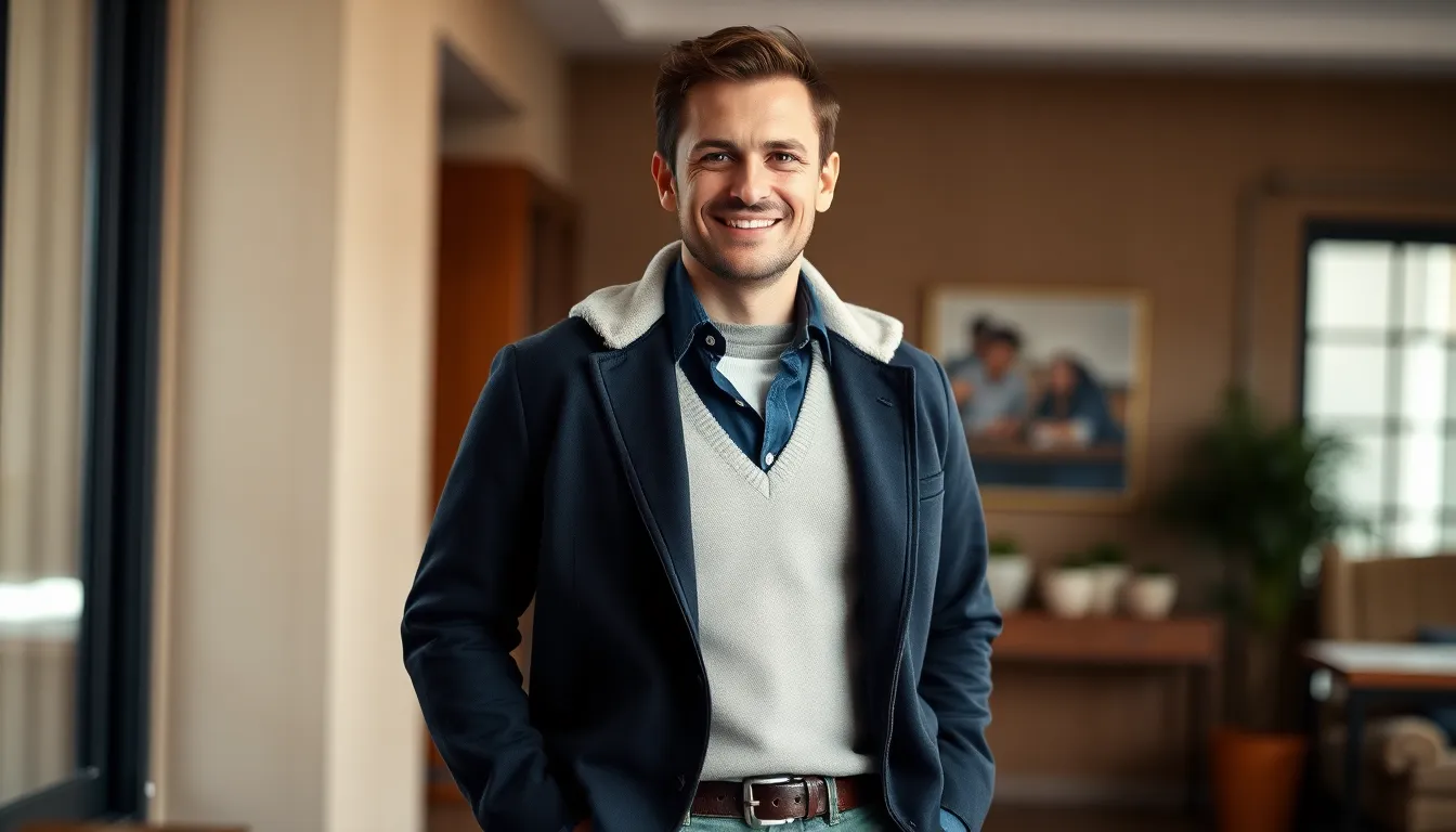 Navy Blue Shirt Outfit Ideas for Men: 15 Stylish Ways to Wear This Classic Staple 9