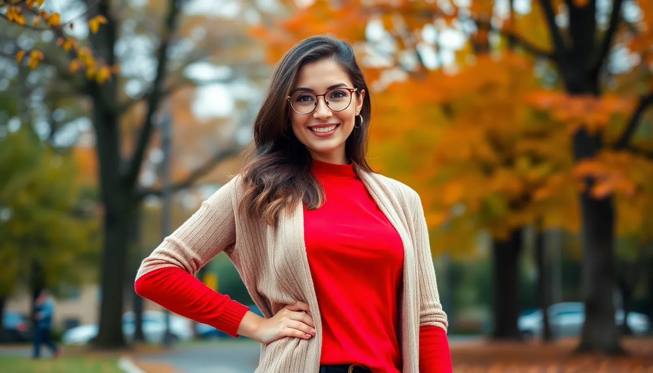15 Stylish Red Long Sleeve Shirt Outfit Ideas That Actually Work (2025 Guide) 9