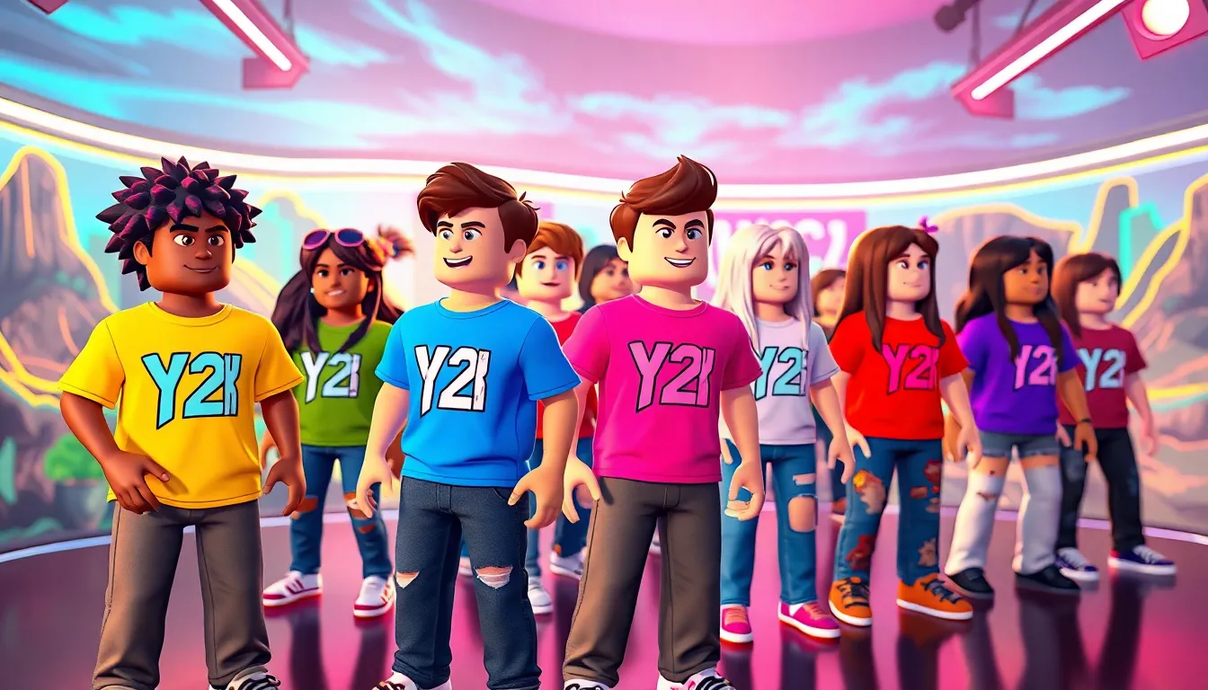 Top Y2K Roblox T-Shirts 2025: Best Millennium Style Designs & Where to Find Them 9