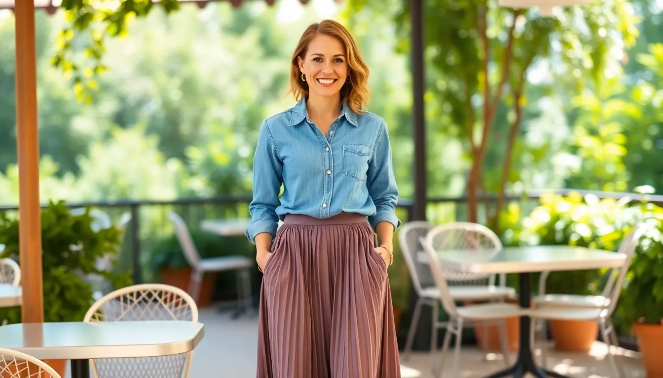25 Effortless Casual Shirt Outfits for Women That Look Expensive (But Aren't!) 9