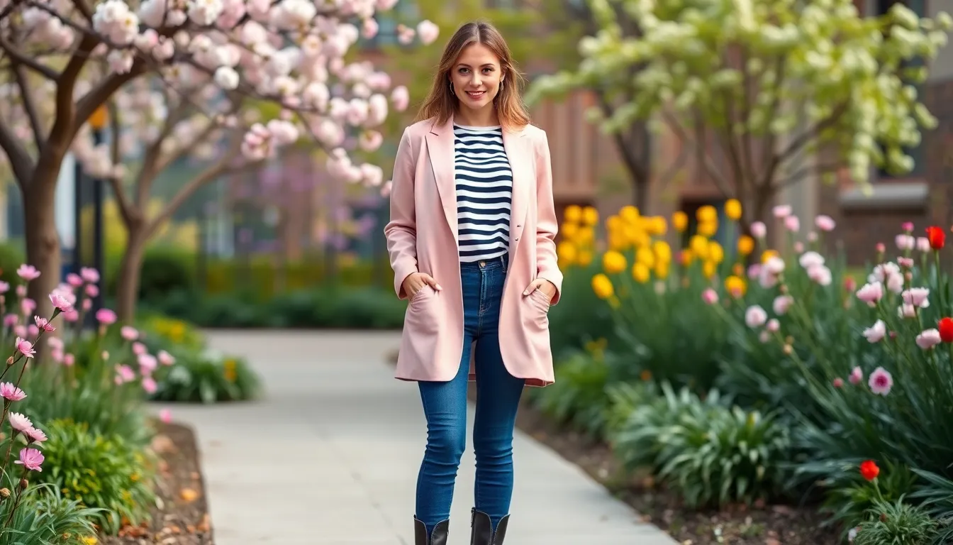 25 Chic Black and White Striped Shirt Outfit Ideas for Every Occasion 11