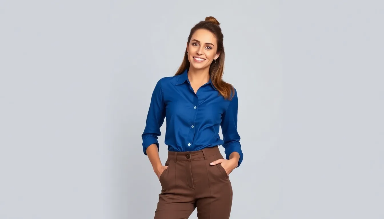 25 Blue Button Down Shirt Outfit Ideas That Work for Every Occasion 11