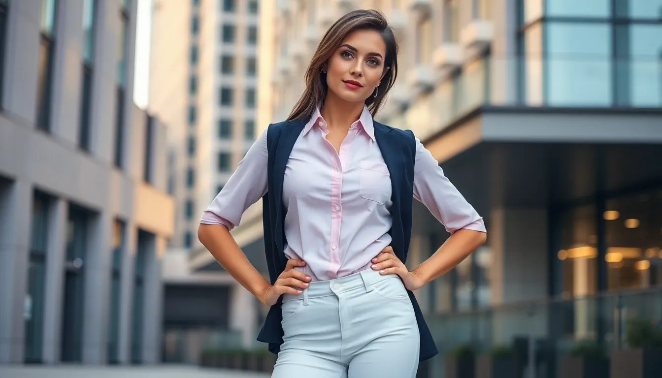 15 Stylish Button Up Shirt Outfit Ideas for Every Occasion (2025 Guide) 11