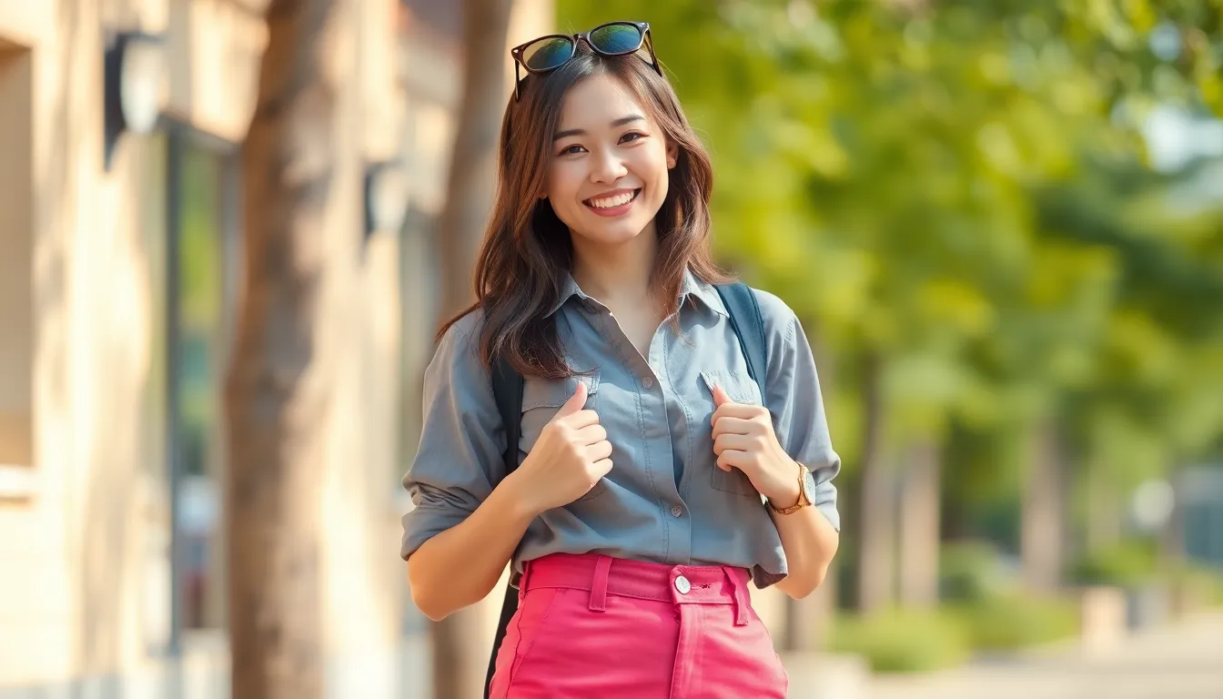 15 Chic Cropped Button Up Shirt Outfit Ideas for Every Occasion 11