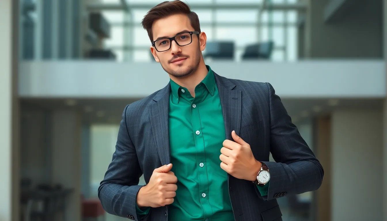 15 Stylish Green Shirt Outfit Ideas for Men (2025 Style Guide) 11