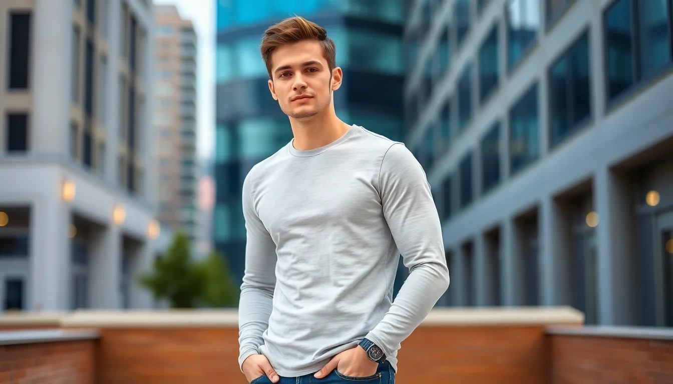 The Ultimate Long Sleeve T Shirt Guide: Fit, Style & Care Tips for Every Occasion 11