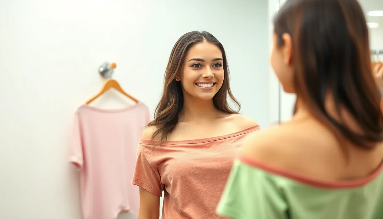Off Shoulder T Shirt Style Guide: 15 Ways to Rock This Trending Wardrobe Essential 11