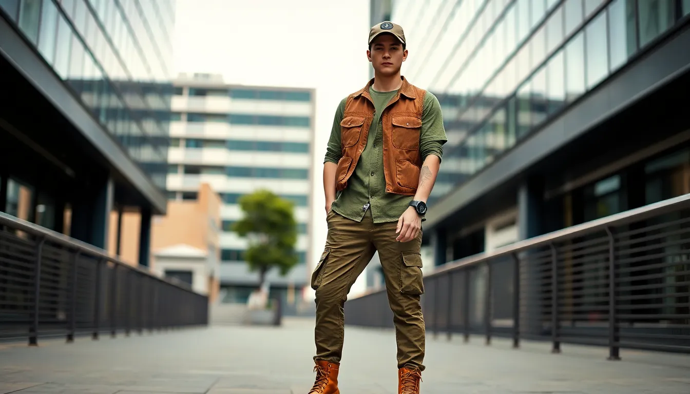 25 Olive Green Shirt Outfit Ideas for Men That Actually Look Great 11
