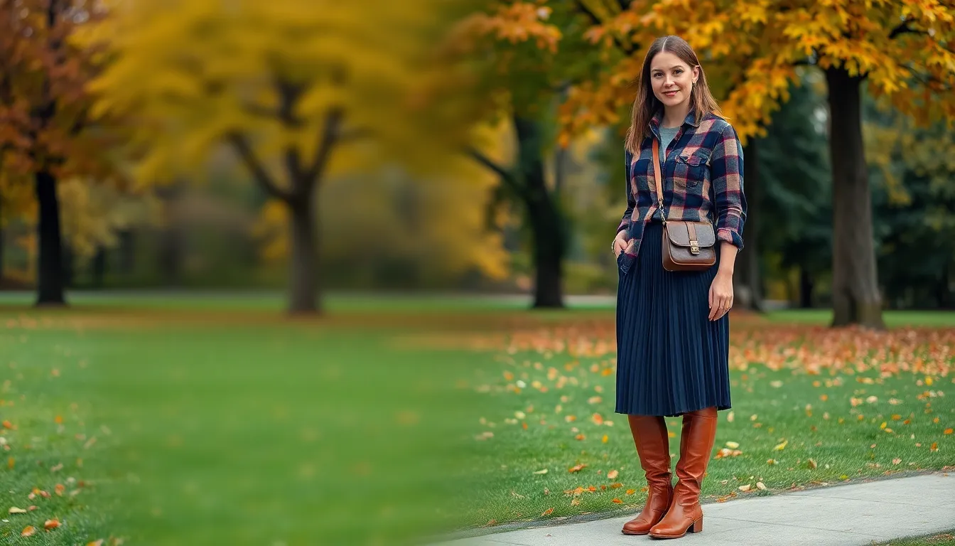 25 Chic Shirt and Skirt Outfit Ideas That'll Transform Your Style Game 11