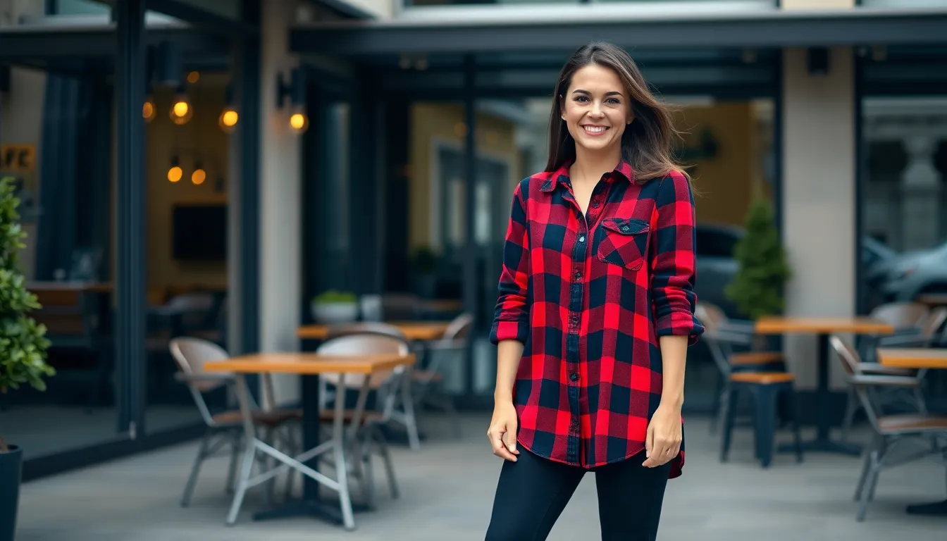 25 Effortless Casual Shirt Outfits for Women That Look Expensive (But Aren't!) 11