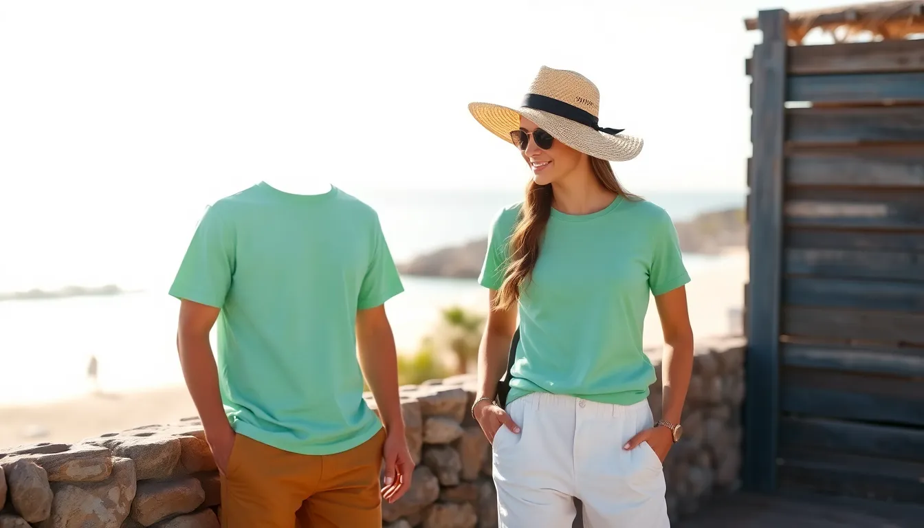 25 Stylish Green T-Shirt Outfit Ideas for Every Occasion & Season 13