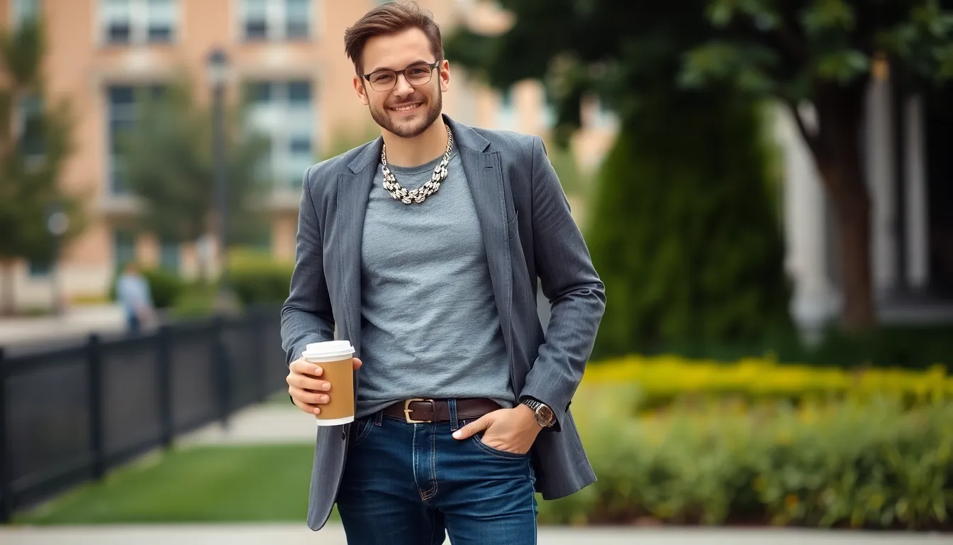 25 Stylish Grey T Shirt Outfit Ideas That Transform Your Wardrobe 13
