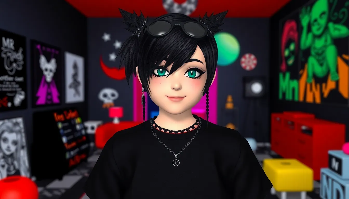Best Roblox T-Shirt Y2K Black Emo Crop Top Designs & Where to Find Them 13
