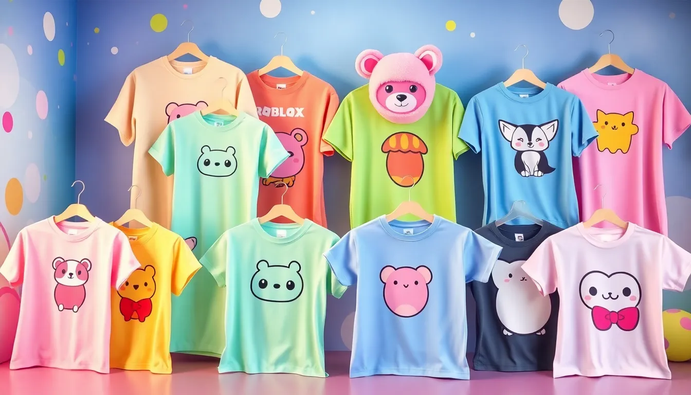 Best Cute T-Shirts for Roblox Avatars: 50+ Kawaii Designs & Free Options 14 Best Cute T-Shirts for Roblox Avatars: 50+ Kawaii Designs & Free Options 13