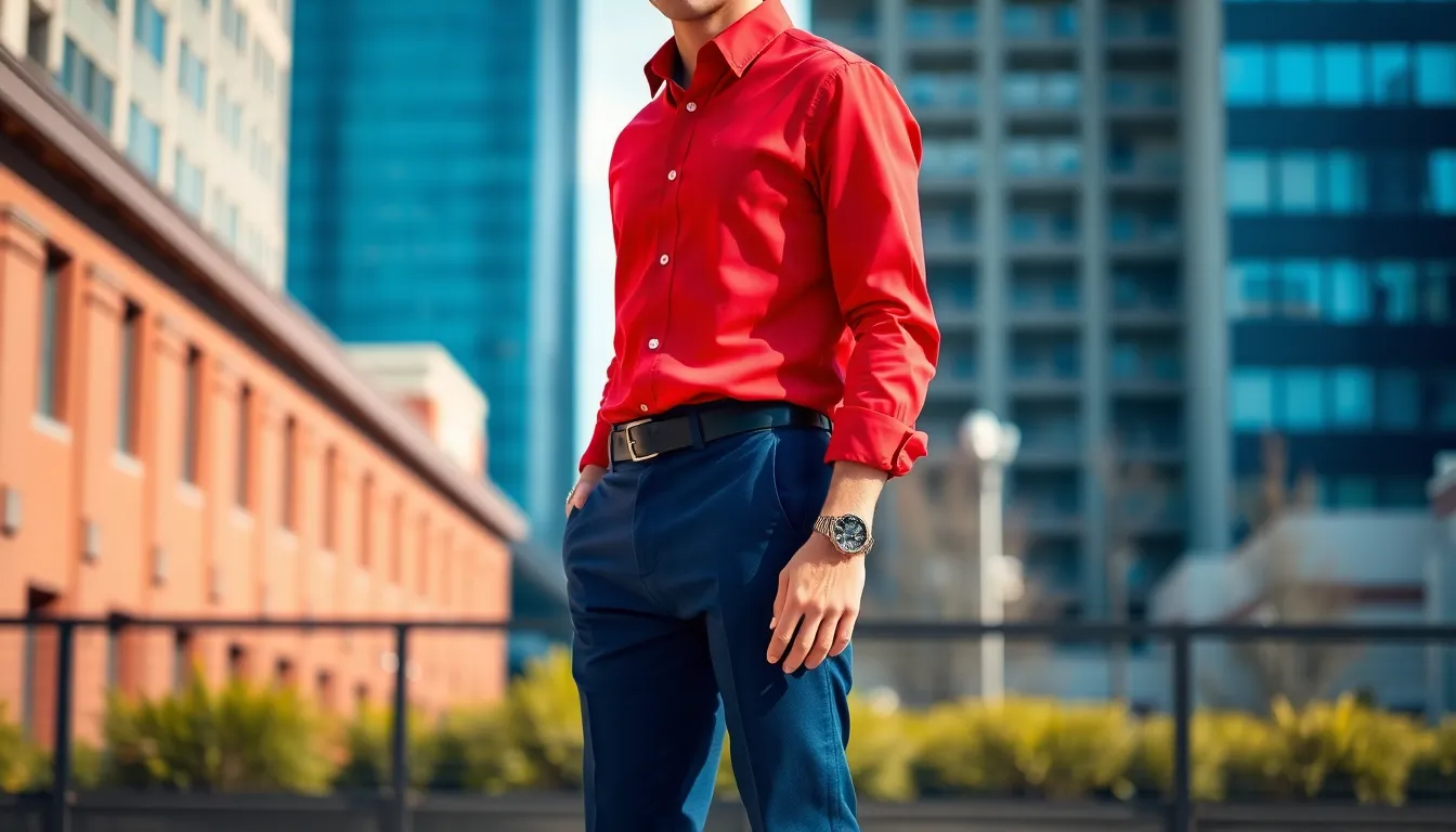 15 Stylish Red Long Sleeve Shirt Outfit Ideas That Actually Work (2025 Guide) 15