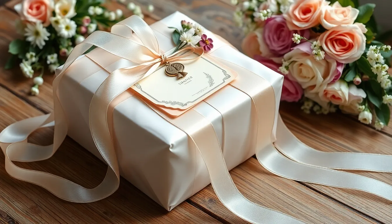 25 Stunning Bridal Gift Wrapping Ideas to Make Your Present Unforgettable 17