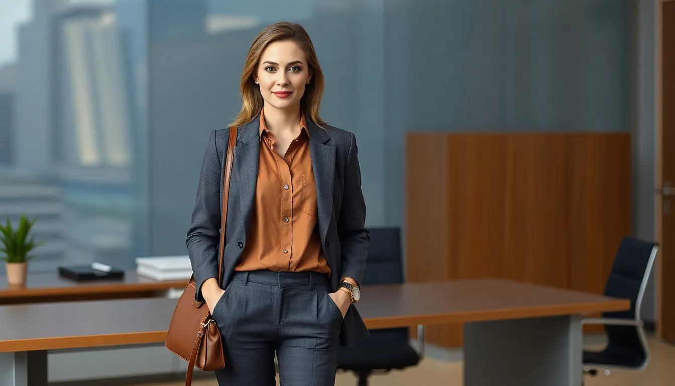 50+ Brown Shirt Outfits Women Love: Style Tips for Every Season & Occasion 1