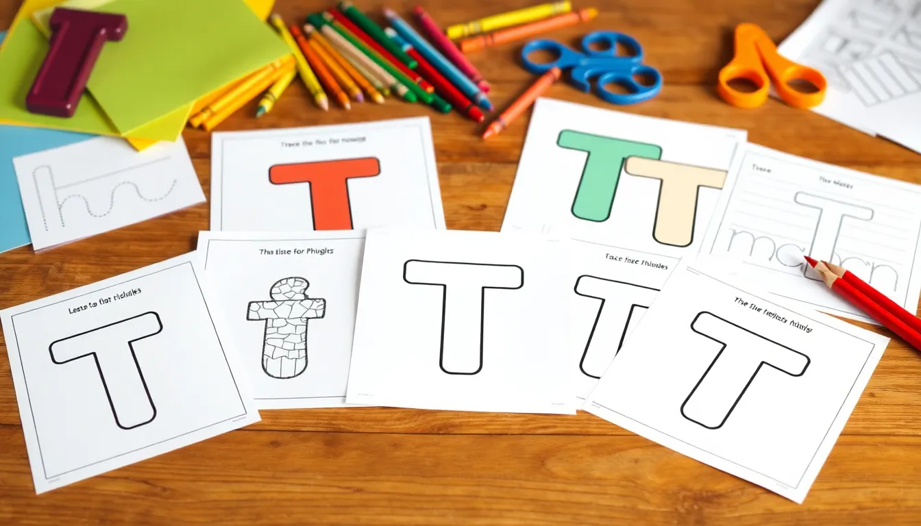 Free Printable Letter T Templates: 50+ Letra T Para Imprimir Designs for Kids 2 Free Printable Letter T Templates: 50+ Letra T Para Imprimir Designs for Kids 1